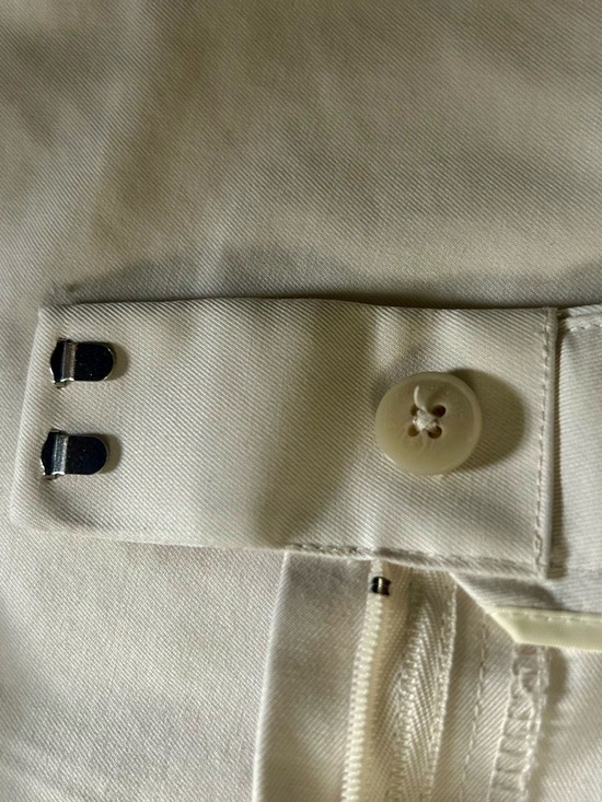 Brooks Brothers Women's Cream-White Bermuda Shorts - Picture 4 of 11